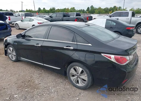 2014 Hyundai Sonata Hybrid Limited from USA, damaged, VIN KMHEC4A49EA110810